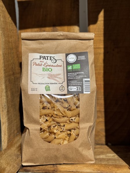 Pâtes au Petit Epeautre Bio