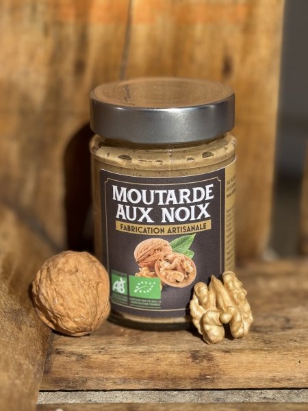 Moutarde aux noix bio